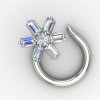 Elegant Silver Nose Pin