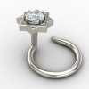 Silver Nose Pin Gift