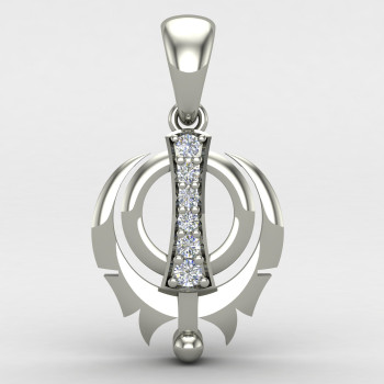 Sikh Khanda Pendant