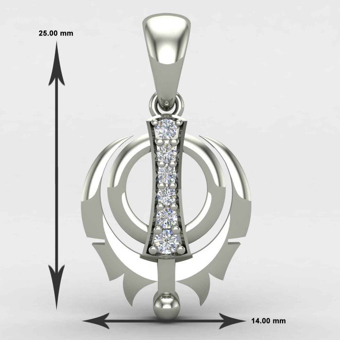 Sikh Khanda Pendant Sikh Khanda Pendant