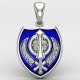Women Silver Khanda Locket Women Silver Khanda Locket