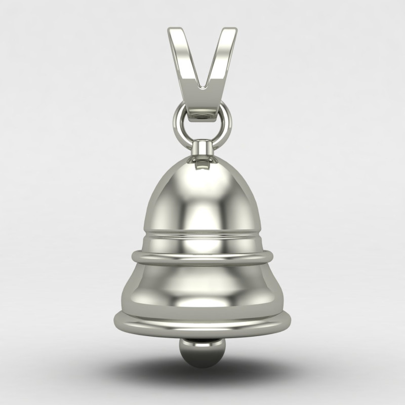Silver Bell Pendant Silver Bell Pendant
