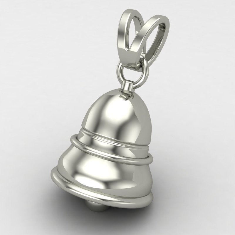 Silver Bell Pendant Silver Bell Pendant
