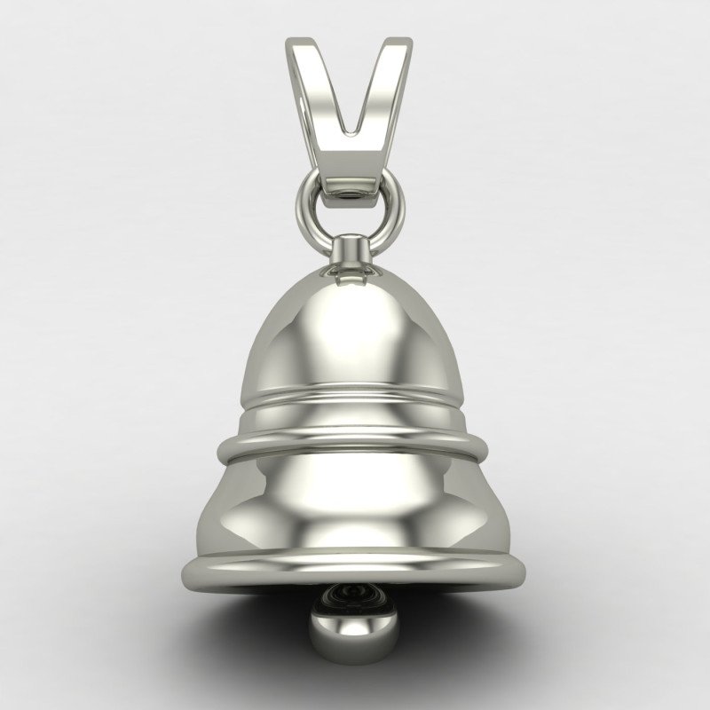 Silver Bell Pendant Silver Bell Pendant