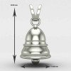 Silver Bell Pendant Silver Bell Pendant