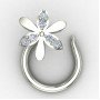 Sterling Silver Nose Pin for Women