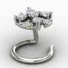925 Sterling Silver Nose Pin for Women