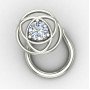 925 Sterling Silver Nose Pin