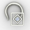 Traditional Silver Nose Pin