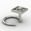Traditional Silver Nose Pin