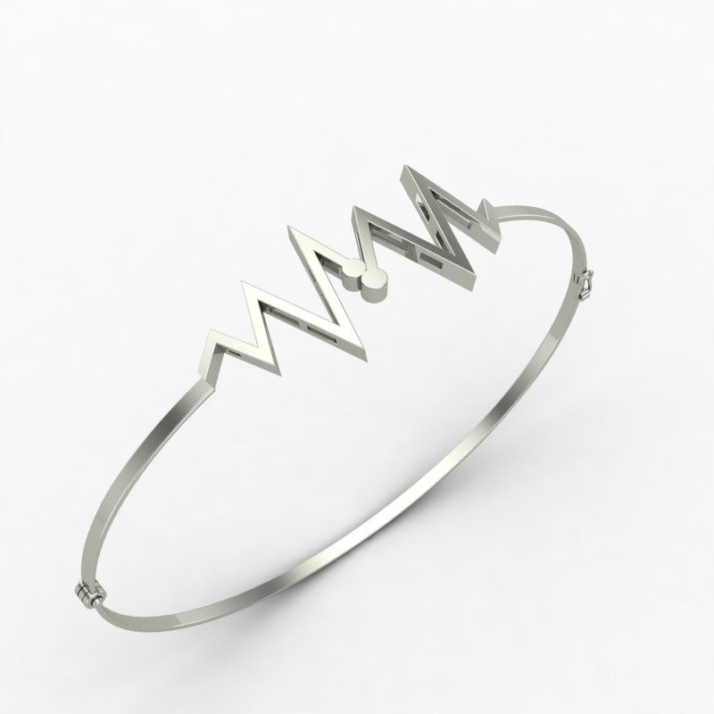Web Silver Bangle Web Silver Bangle