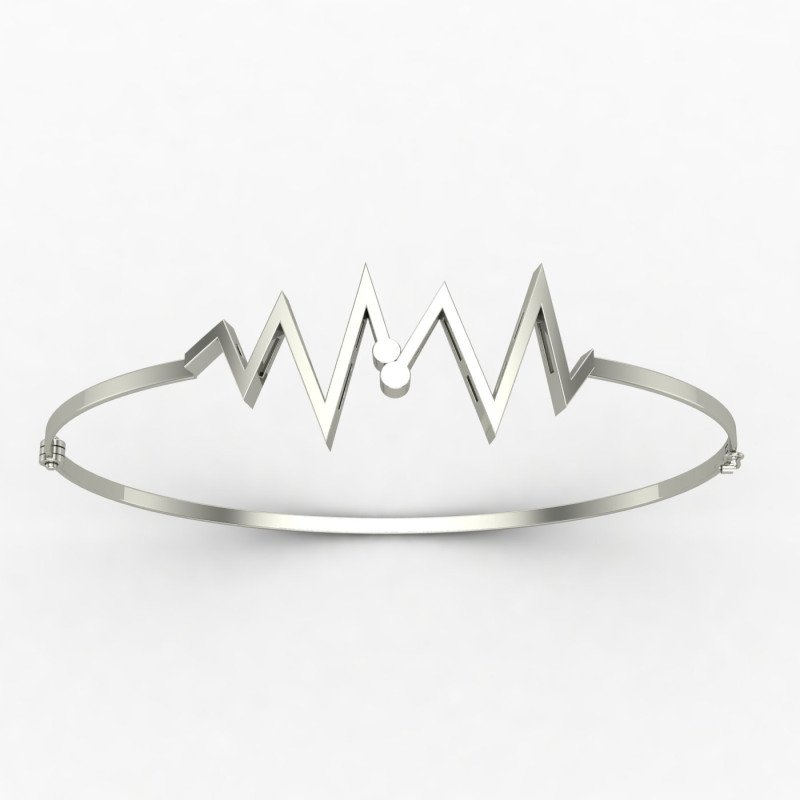 Web Silver Bangle Web Silver Bangle