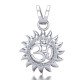 Om Sun Silver Locket Om Sun Silver Locket
