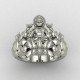 Laxmi Mata Silver Ring Laxmi Mata Silver Ring