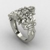 Laxmi Mata Silver Ring Laxmi Mata Silver Ring