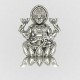 Laxmi Mata Silver Ring Laxmi Mata Silver Ring
