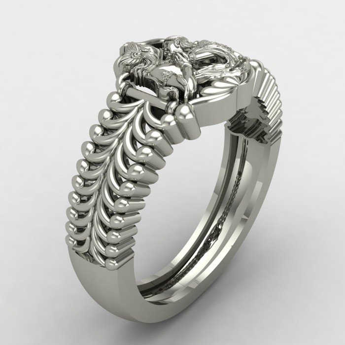 Radha Krishna Silver Ring Radha Krishna Silver Ring