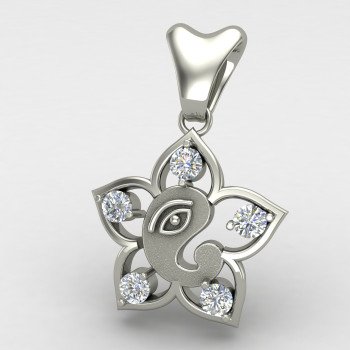Ganpati Bappa Silver Locket