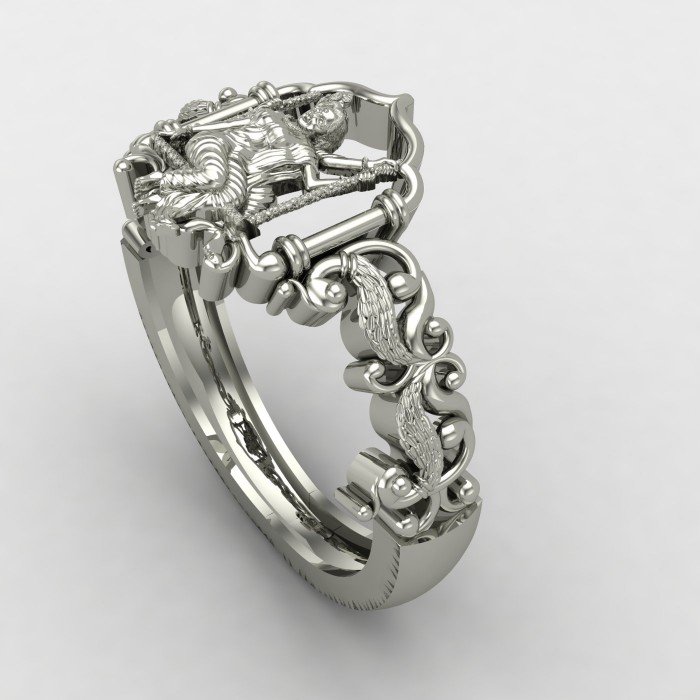 Sparkling Radhe Krishna Finger Ring Sparkling Radhe Krishna Finger Ring