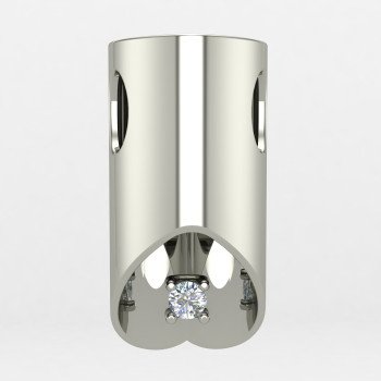Stylish American Diamond Pendant