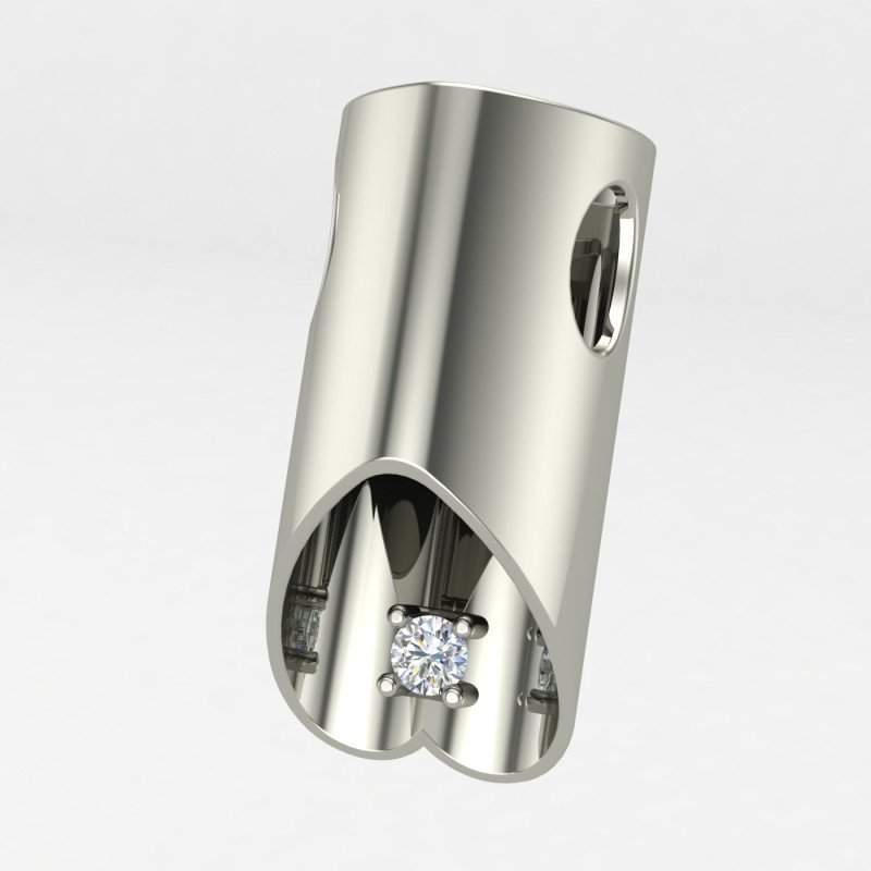 Stylish American Diamond Pendant Stylish American Diamond Pendant