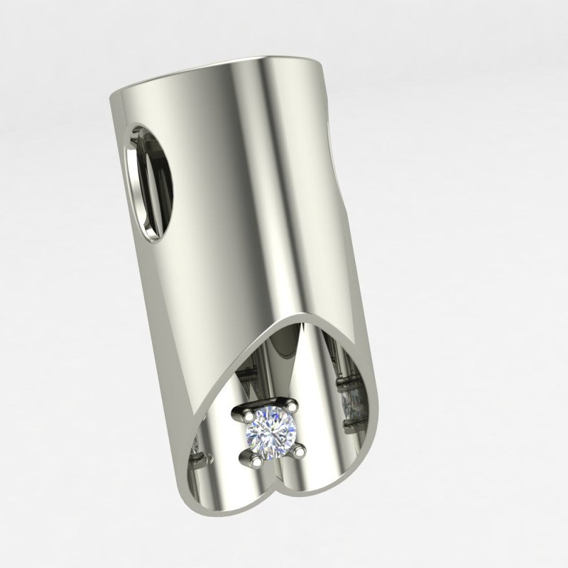 Stylish American Diamond Pendant Stylish American Diamond Pendant