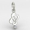 Double Heart Silver Pendent Double Heart Silver Pendent