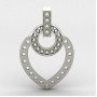 Heart Pendant Silver