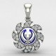 Silver Khanda Locket Silver Khanda Locket