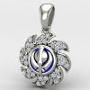 Silver Khanda Locket Silver Khanda Locket