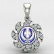 Silver Khanda Locket Silver Khanda Locket