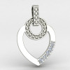 Women Heart Pendant Silver Women Heart Pendant Silver