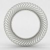 Spiral Silver Bangle Spiral Silver Bangle
