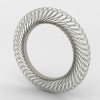 Spiral Silver Bangle Spiral Silver Bangle