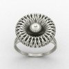 Silver Engagement Cocktail Ring Silver Engagement Cocktail Ring