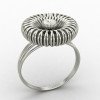 Silver Engagement Cocktail Ring Silver Engagement Cocktail Ring
