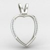 American Diamond Heart Pendant American Diamond Heart Pendant