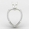 American Diamond Heart Pendant American Diamond Heart Pendant