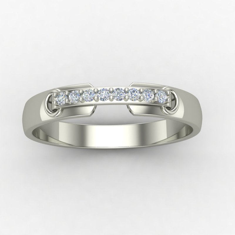 Unisex Silver Band Ring India