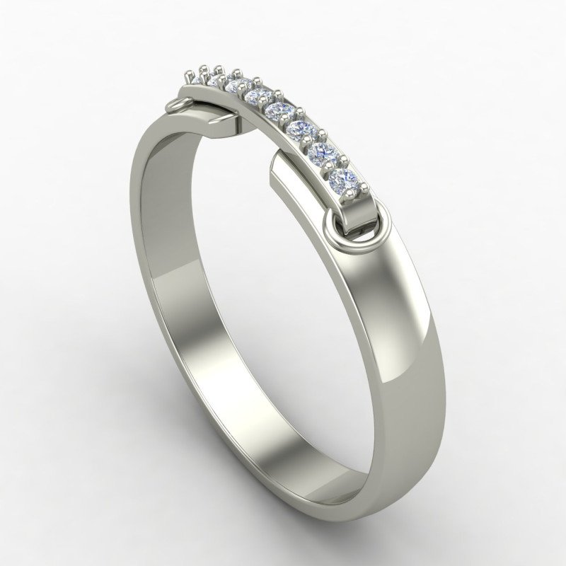 Unisex Silver Band Ring India