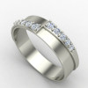 Unisex Silver Band Ring Unisex Silver Band Ring