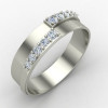 Unisex Silver Band Ring Unisex Silver Band Ring
