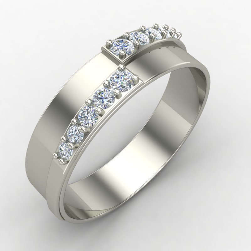 Unisex Silver Band Ring Unisex Silver Band Ring