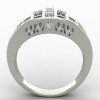 Silver Wedding Band for Men