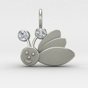 Smiley Bee Pendant
