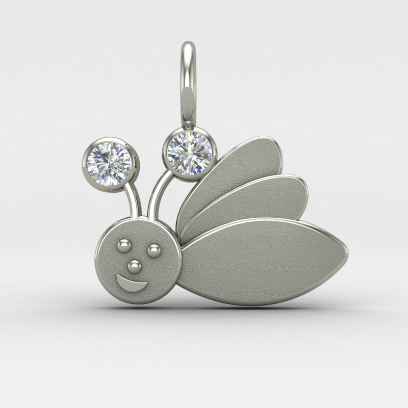 Smiley Bee Pendant