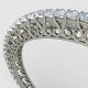 Fashionable Single Line Diamond Bangle