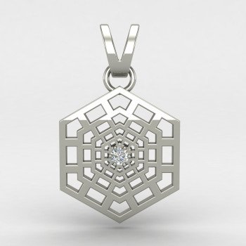 Designer Jali Pendant