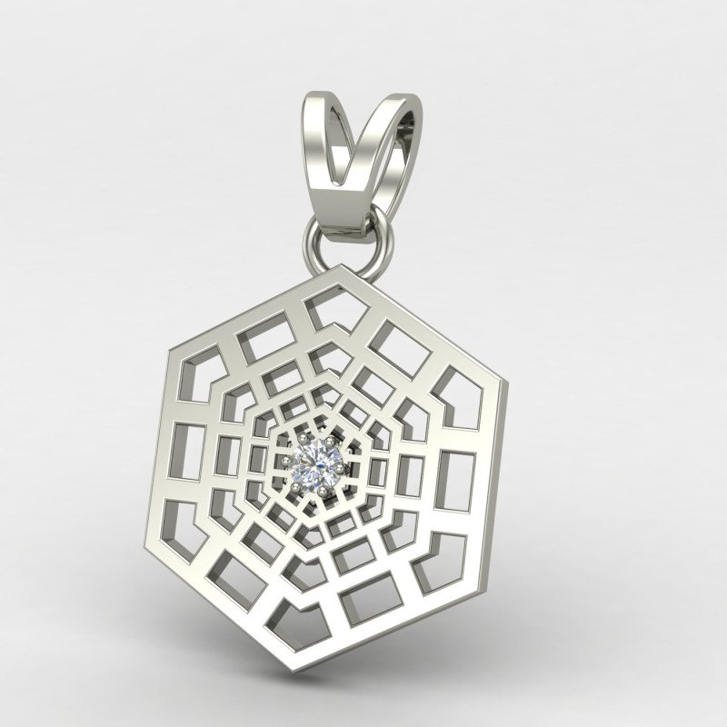 Designer Jali Pendant
