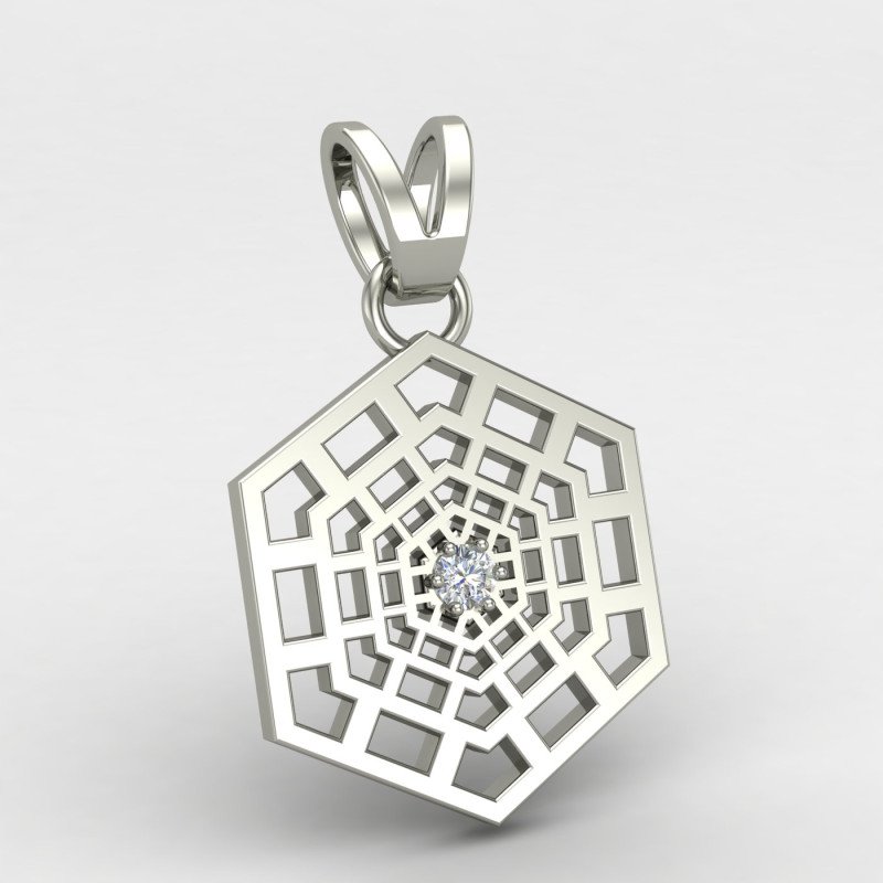 Designer Jali Pendant